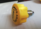 Żółte Nakładki Siłownia Sprzęt Części / Waga Pop Pin Dla Wytrzymałego Sprzętu