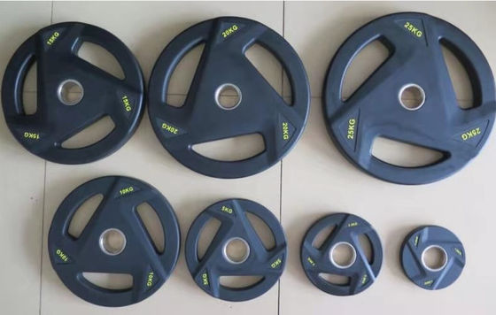 Wszystkie dla klubów handlowych Płyty ciężarowe barbellowe wersje pokryte gumą o niskiej hałasie